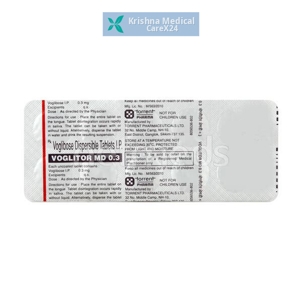 Voglitor MD 0.3 Tablet