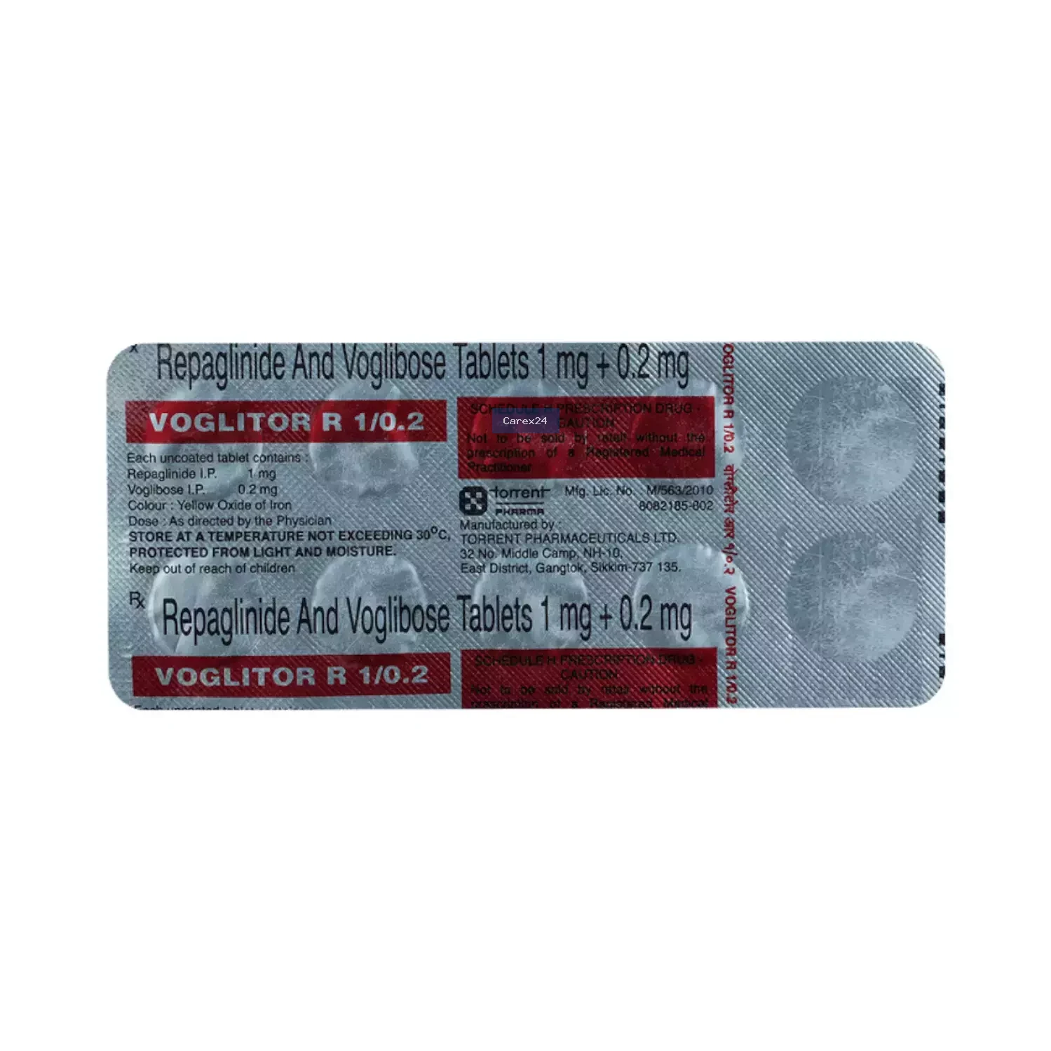 Voglitor R 1/0.2 Tablet