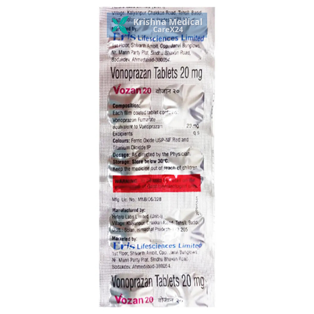 Vozan 20 Tablet