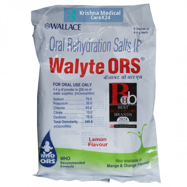 Walyte ORS Lemon Powder (4.4gm)