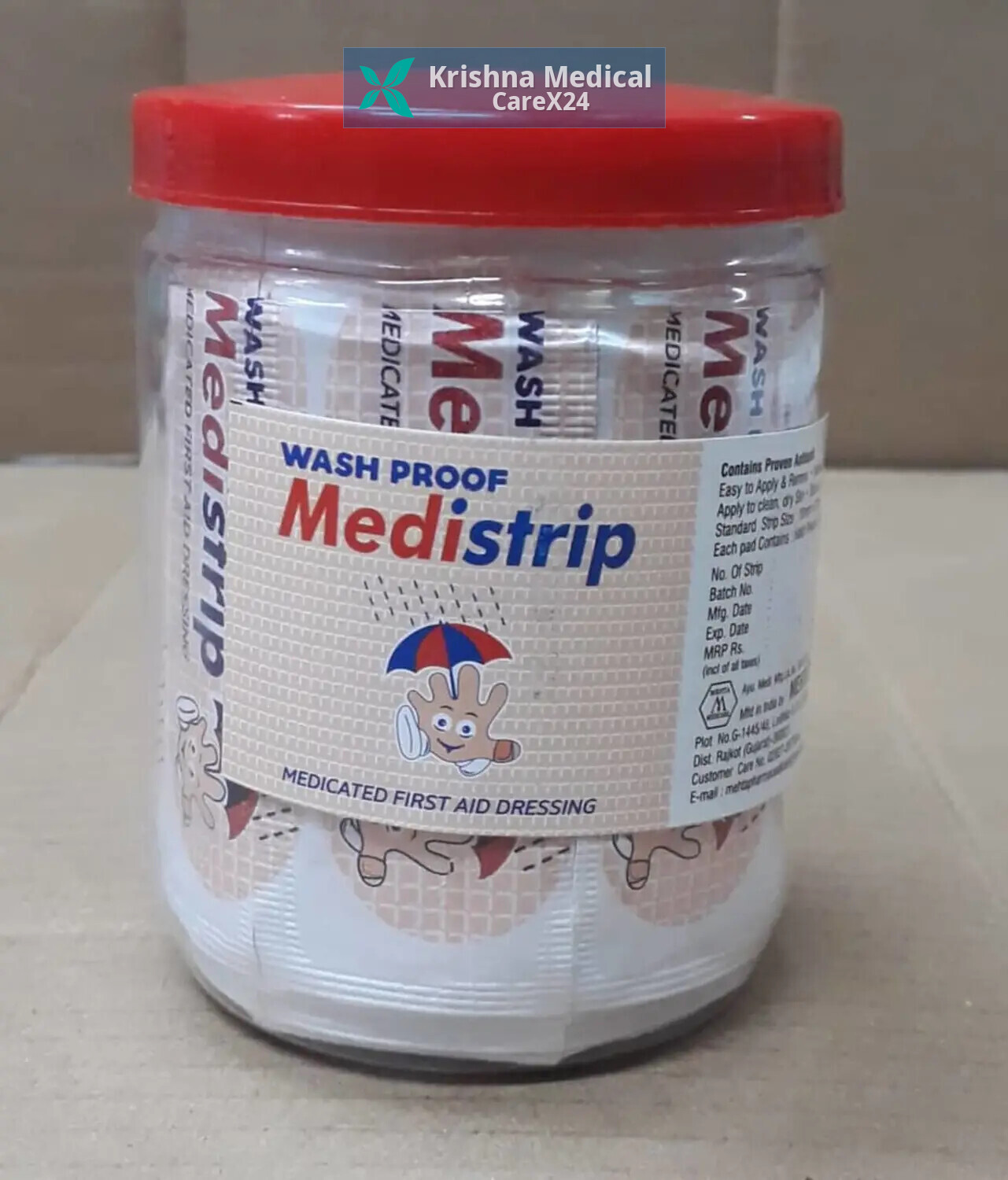 Washproof Medistrip (19mm X 70mm)
