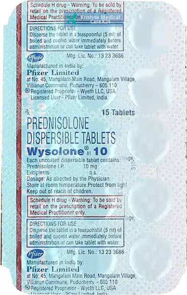 Wysolone DT 10 Tablet