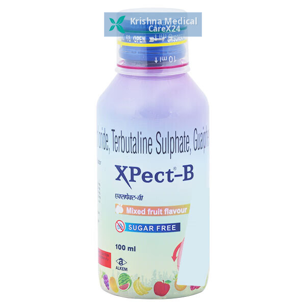 Xpect B Syrup Mixed Fruit Sugar Free