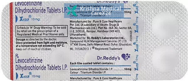 Xyzal 10 Tablet