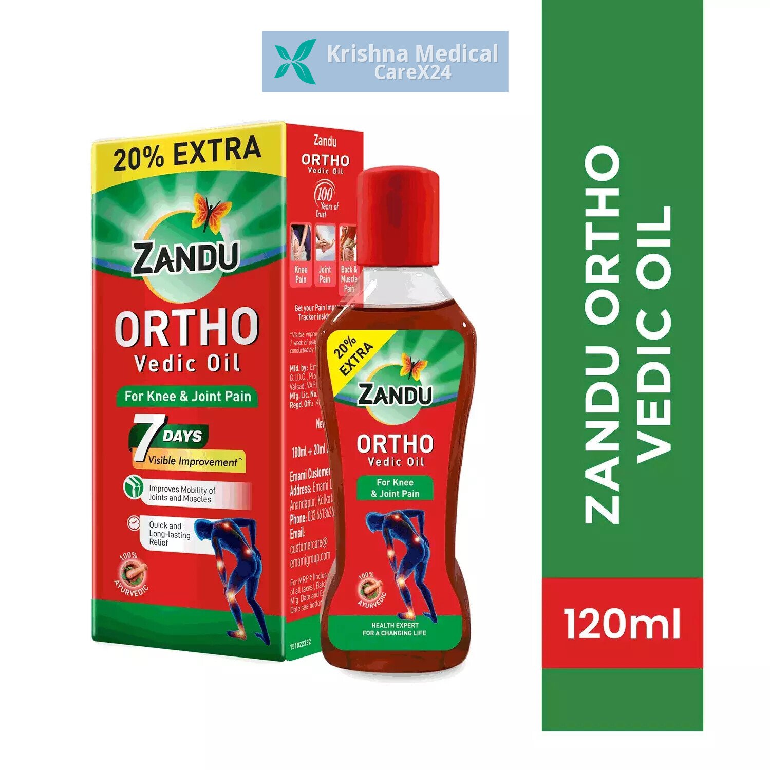 Zandu Ortho Vedic Oil