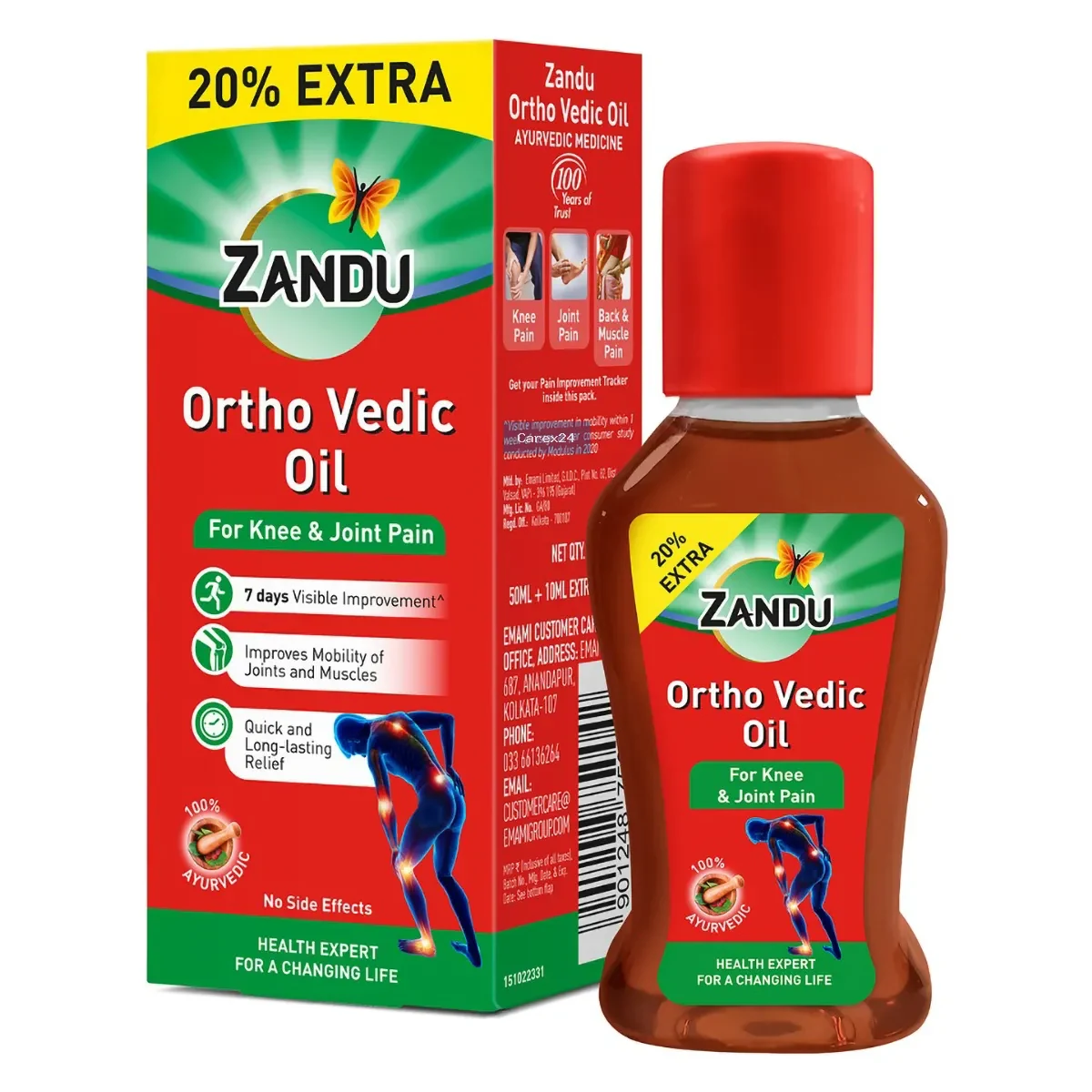 Zandu Ortho Vedic Oil