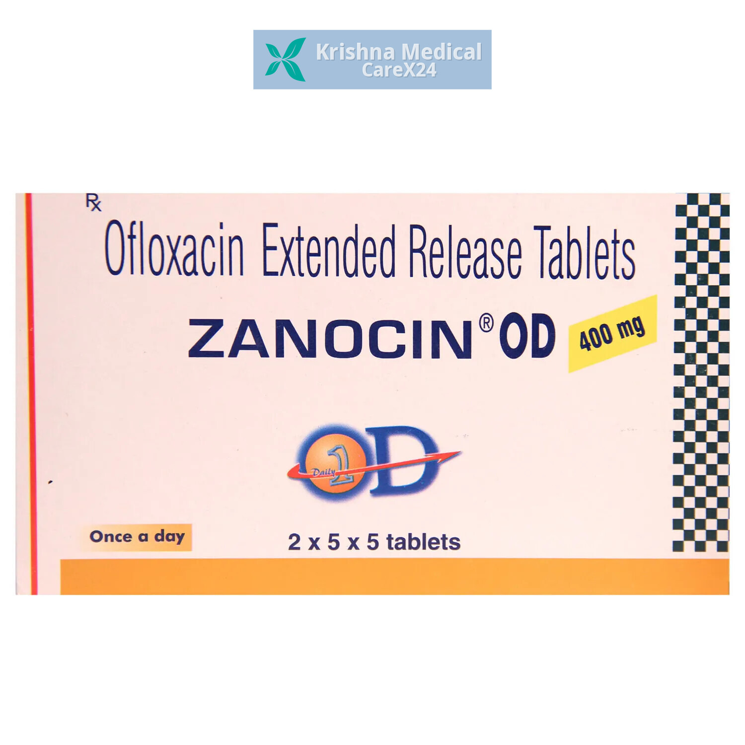 Zanocin OD 400 Tablet