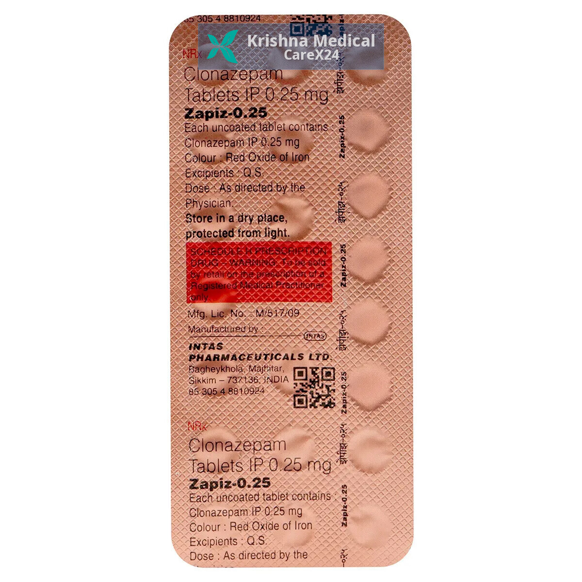 Zapiz 0.25 Tablet