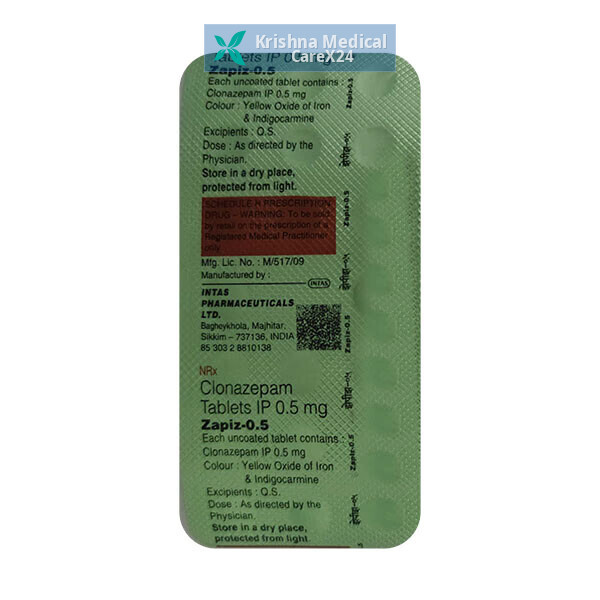 Zapiz 0.5 Tablet