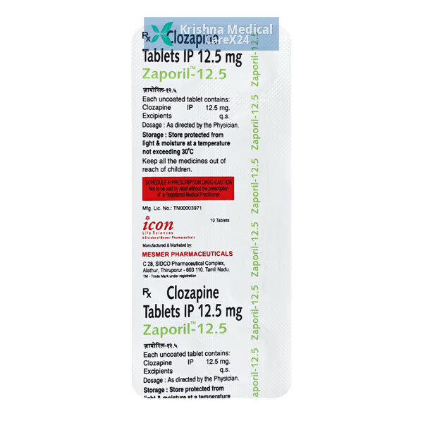 Zaporil 12.5 Tablet