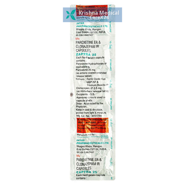 Zaptra 25 Capsule