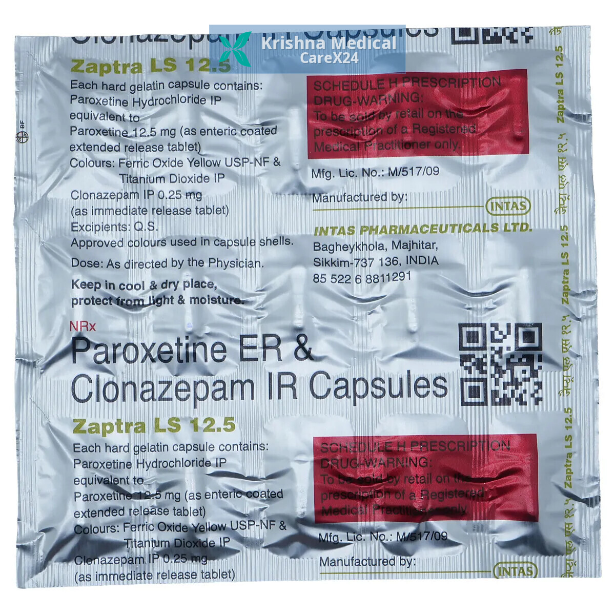 Zaptra LS 12.5 Capsule