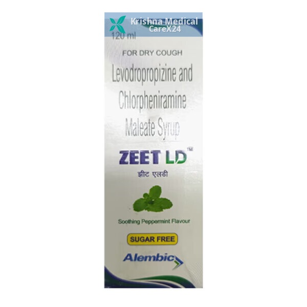 Zeet LD Sugar Free Peppermint Syrup