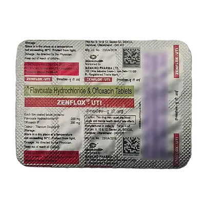 Zenflox UTI Tablet