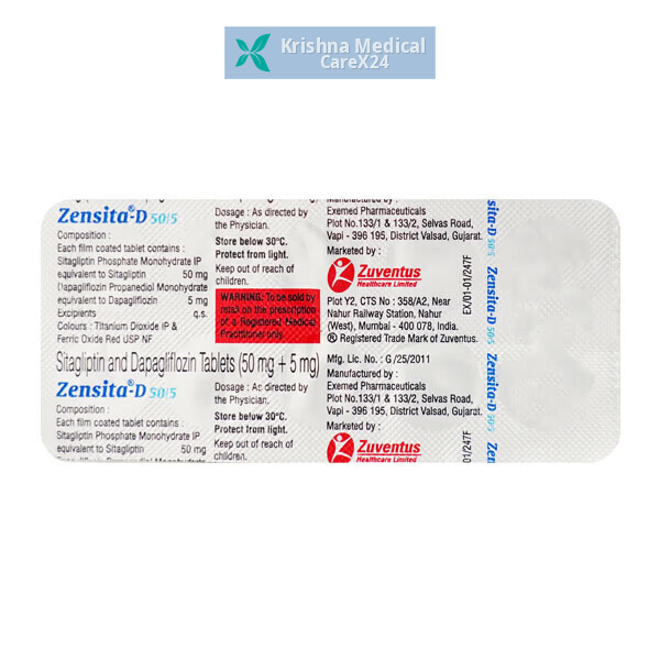 Zensita D 50/5 Tablet