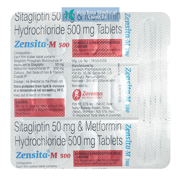 Zensita M 500 Tablet