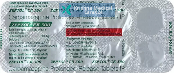 Zeptol CR 300 Tablet