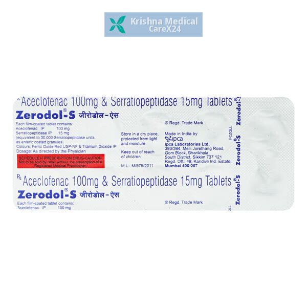 Zerodol S Tablet