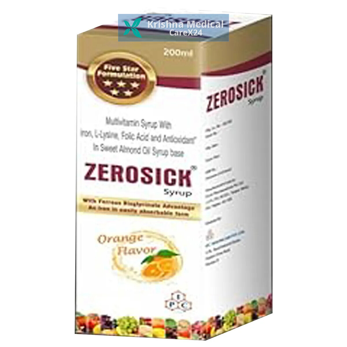 Zerosick Syrup Orange