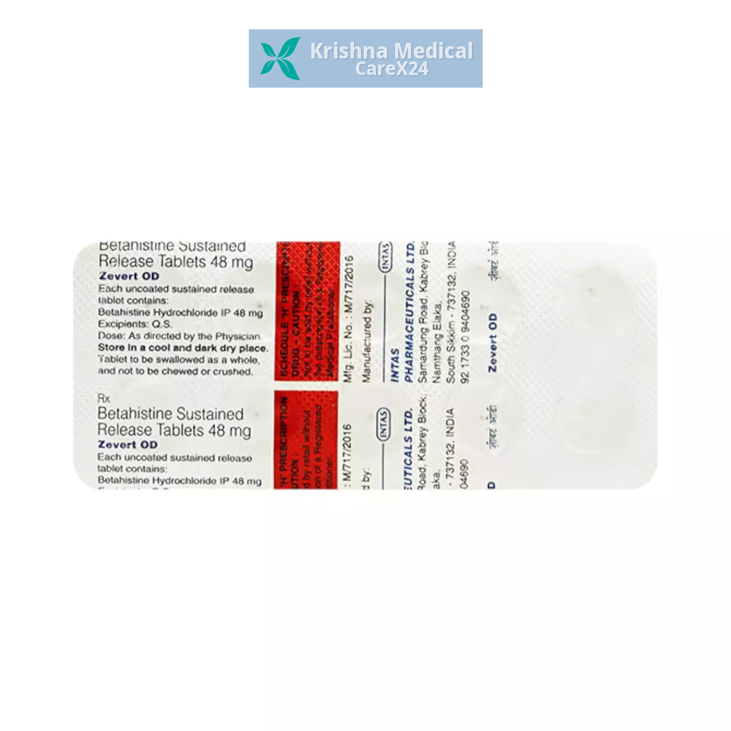 Zevert OD Tablet