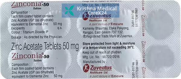 Zinconia 50 Tablet