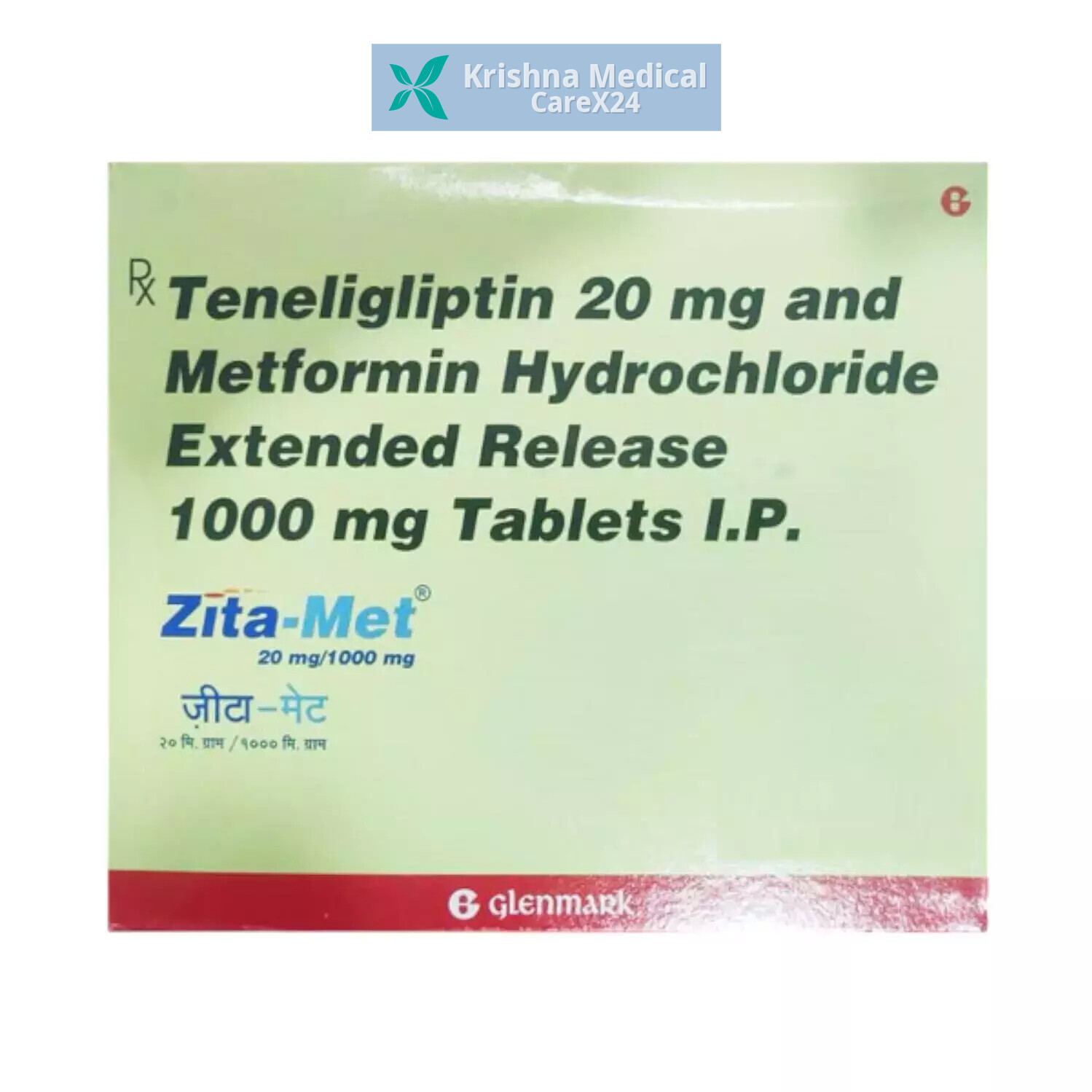 Zita Met 20/1000 Tablet