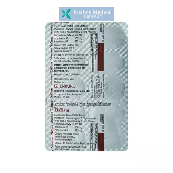 Zixflam Tablet