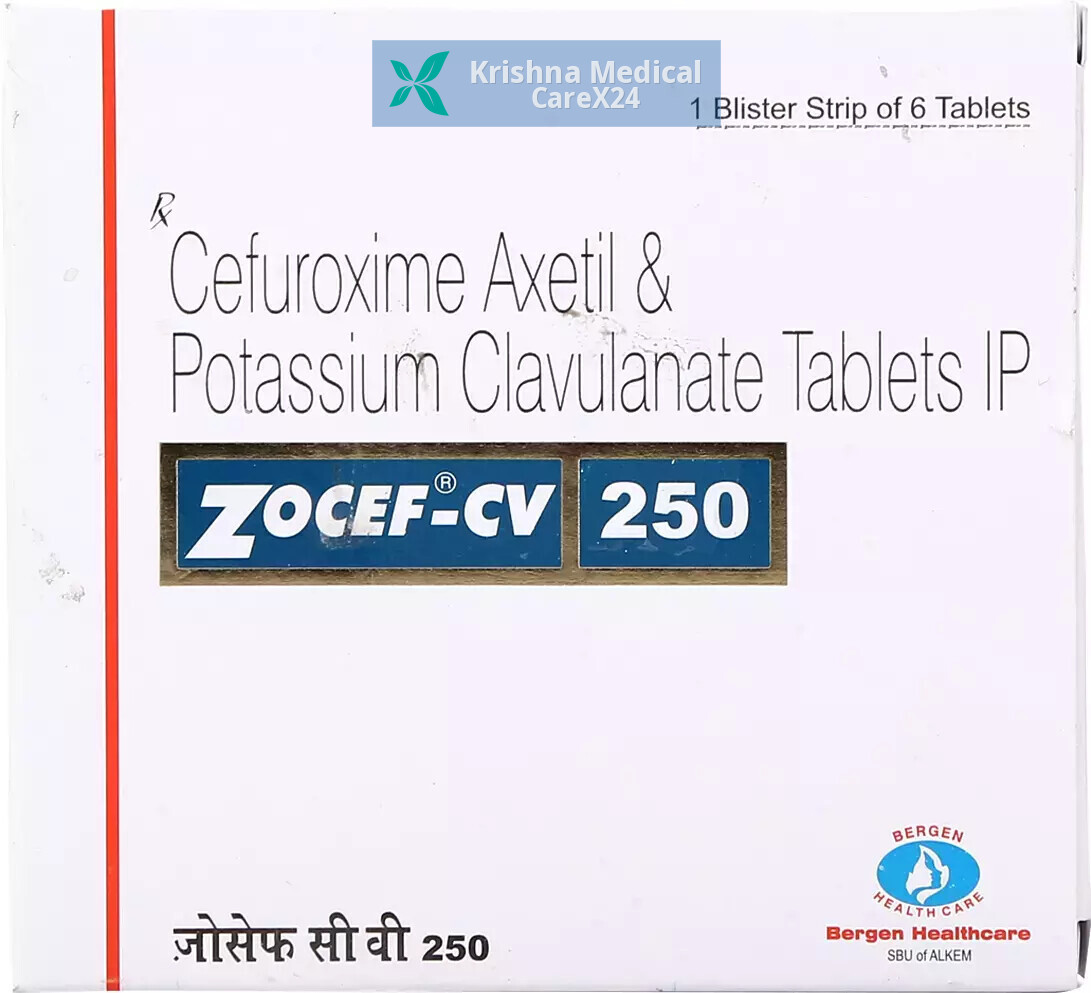 Zocef CV 250 Tablet