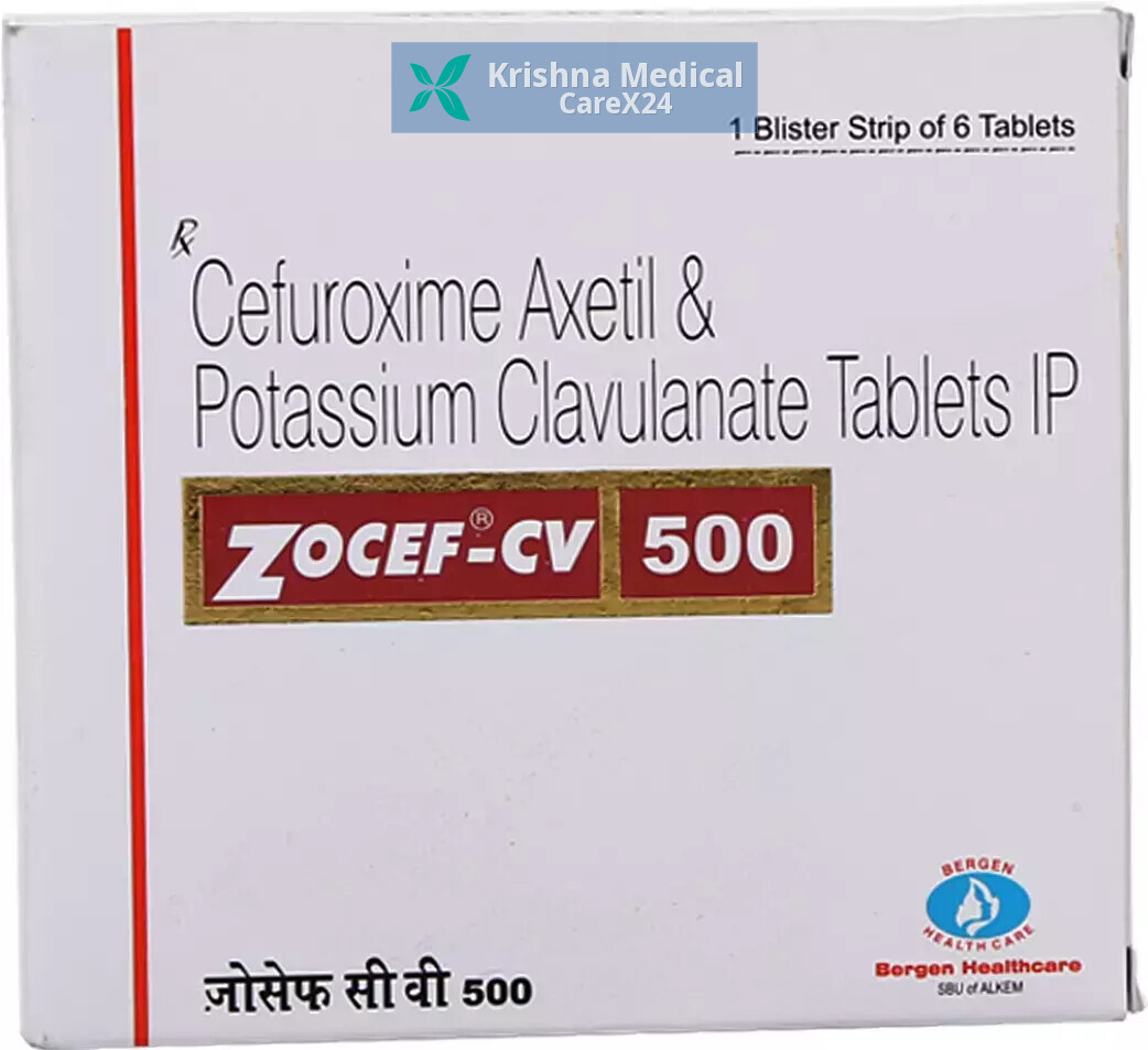 Zocef CV 500 Tablet