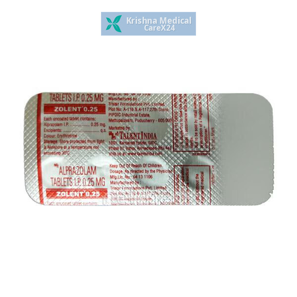 Zolent 0.25 Tablet