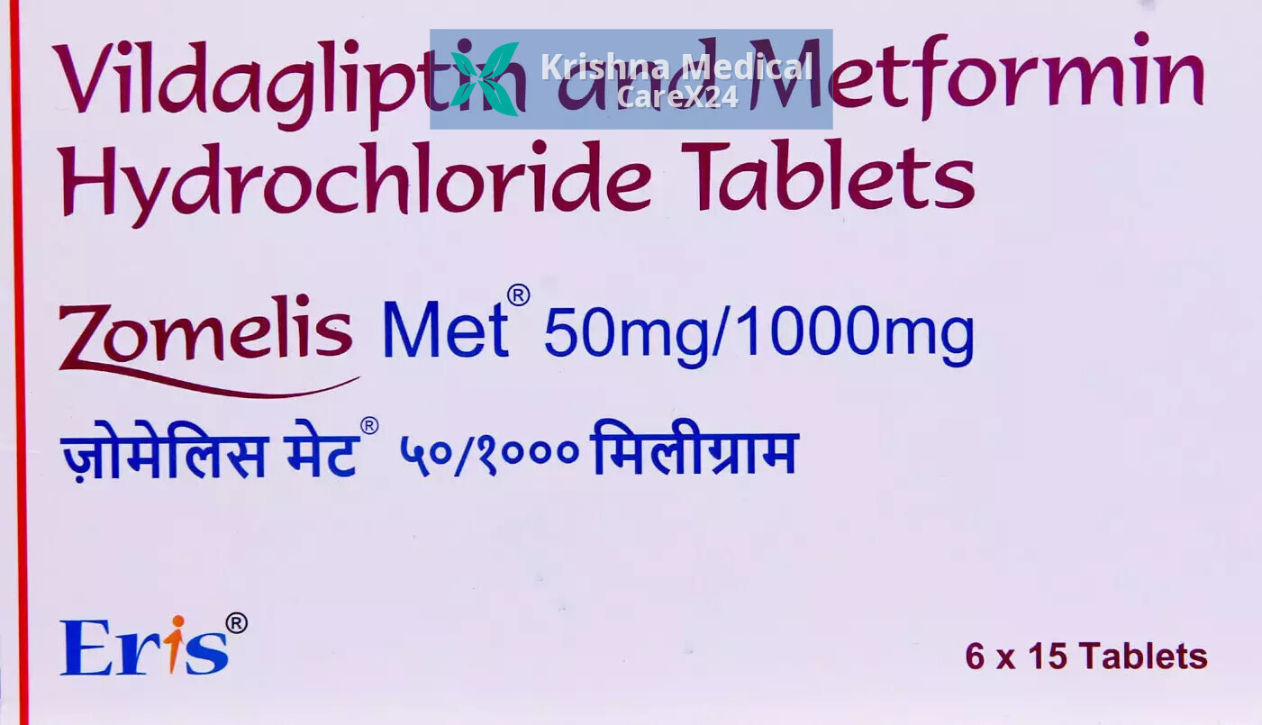Zomelis Met 50/1000 Tablet