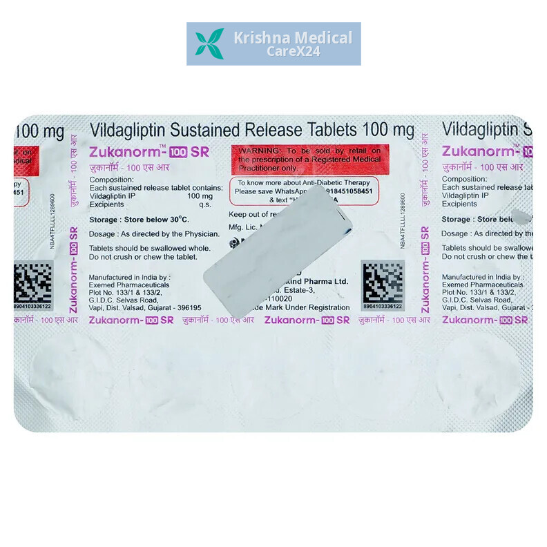 Zukanorm 100 SR Tablet