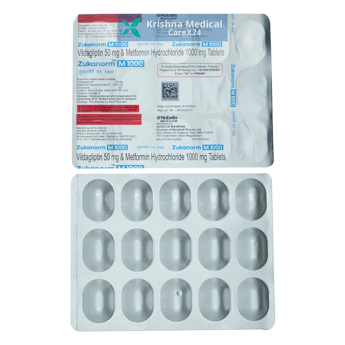 Zukanorm M 1000 Tablet