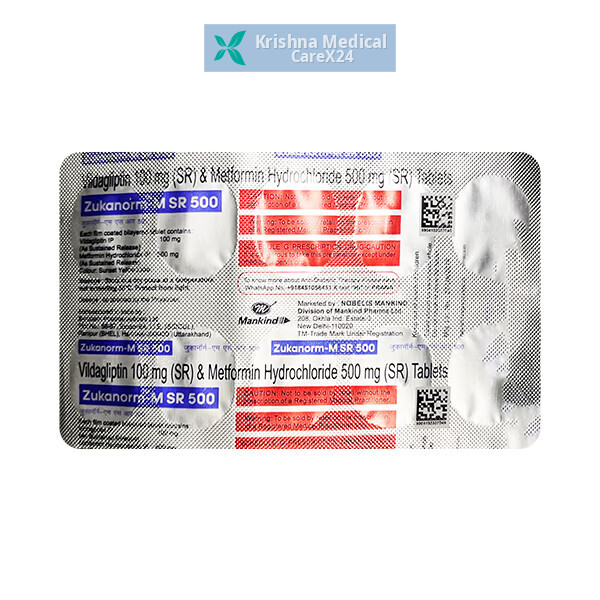 Zukanorm M SR 500 Tablet