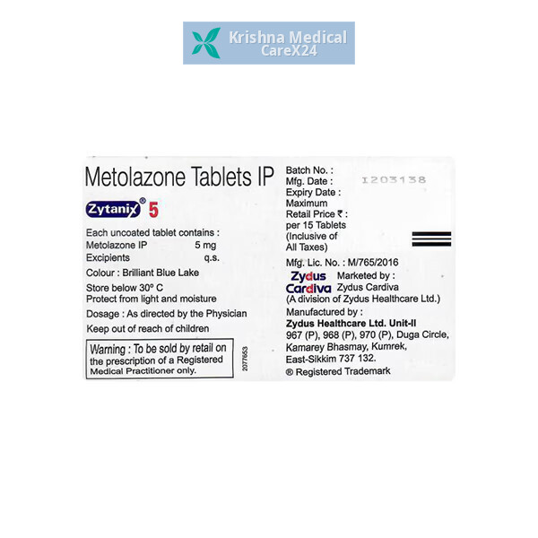 Zytanix 5 Tablet