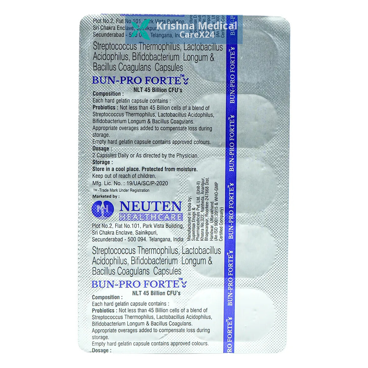 Bun Pro Forte Capsules