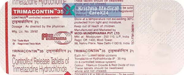 Trimacontin 35 Tablet
