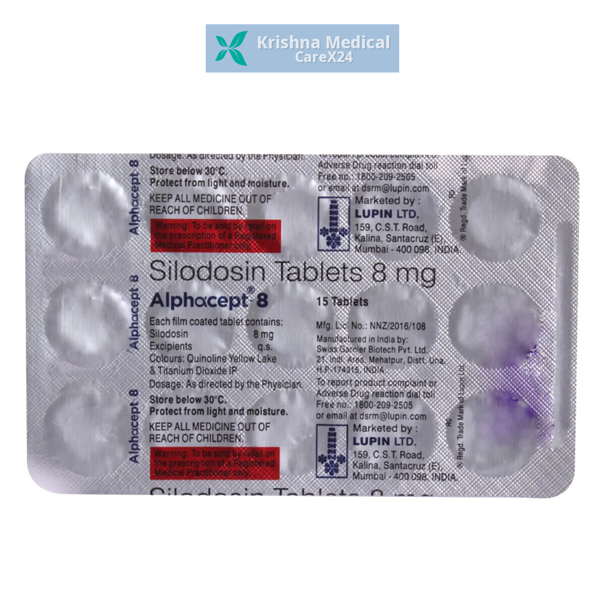 Alphacept 8 Tablet