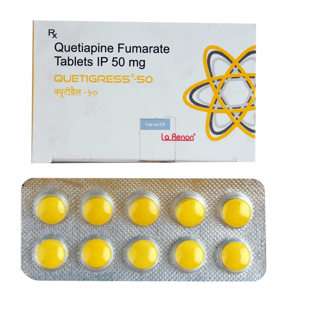 Quetigress 50 Tablet