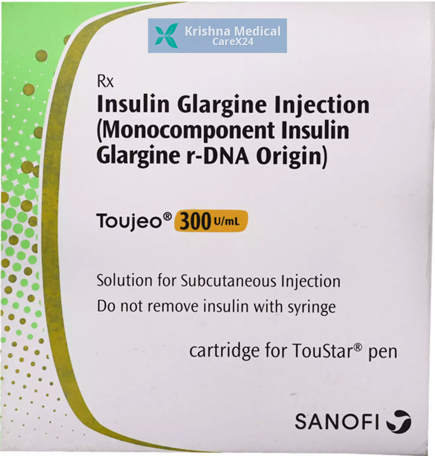 Toujeo 300iu/ml Injection