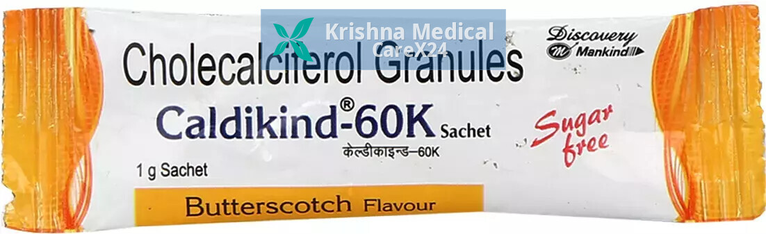 Caldikind 60K Granules Butterscotch Sugar Free