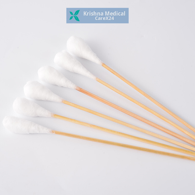 Bamboo stick cotton swabs