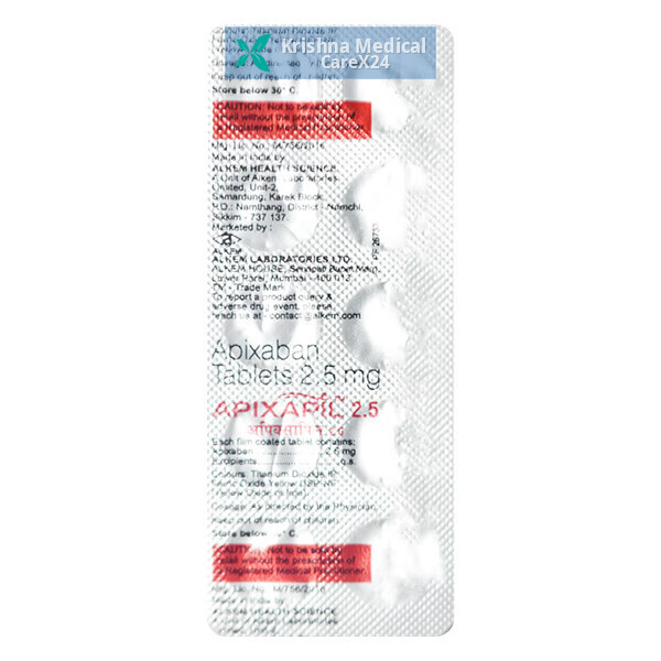Apixapil 2.5 Tablet