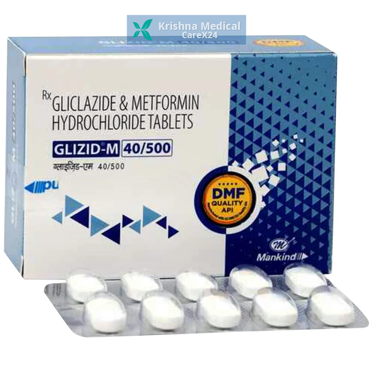 Glizid M 40/500 Tablet