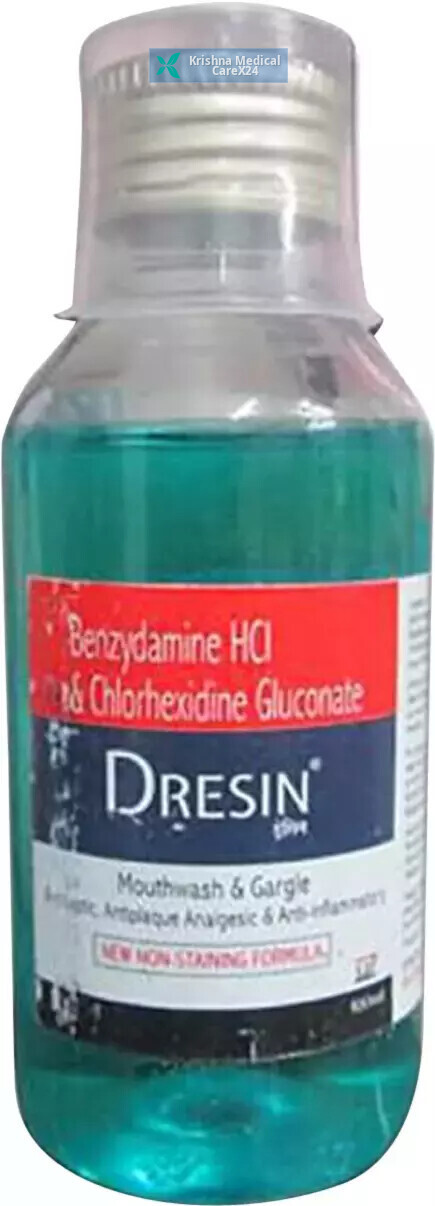 Dresin Mouthwash And Gargle Solution