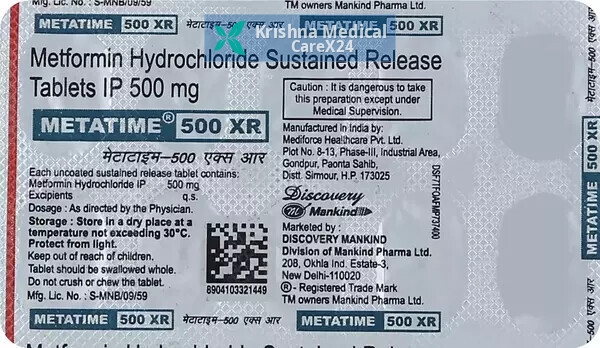 Metatime-500 XR Tablet