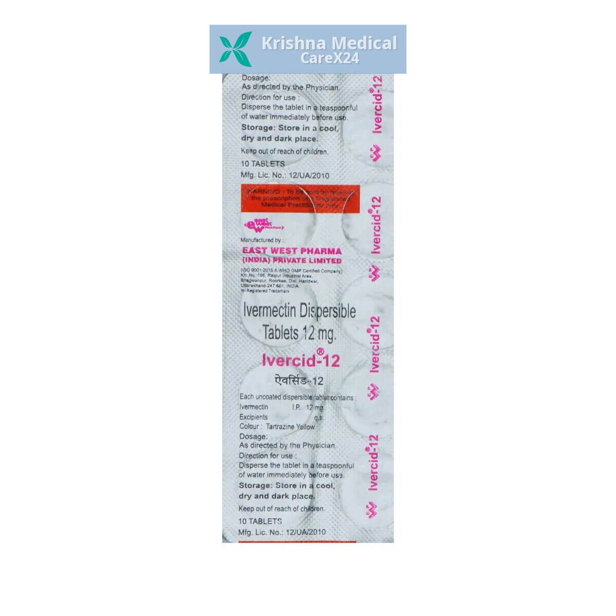 Ivercid 12 Tablet
