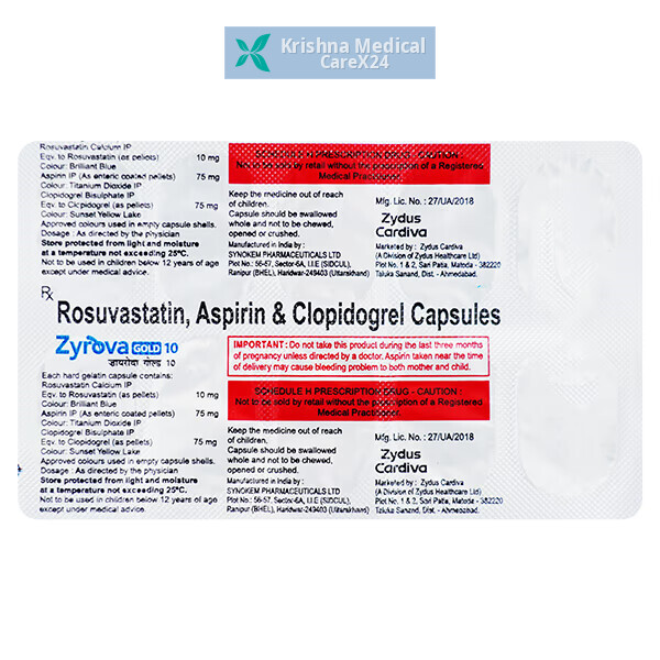Zyrova Gold 10 Capsule