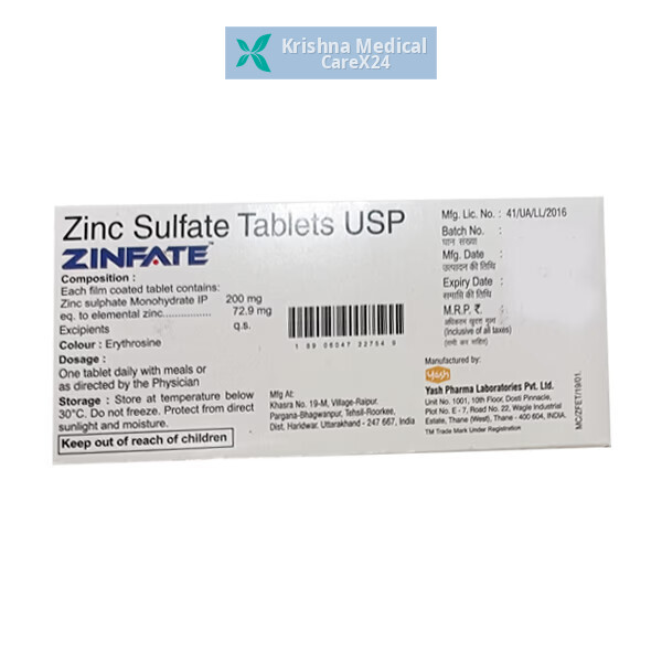 Zinfate Tablet