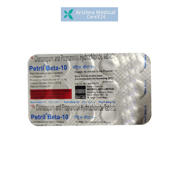 Petril Beta 10 Tablets